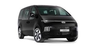 Black Hyundai Staria